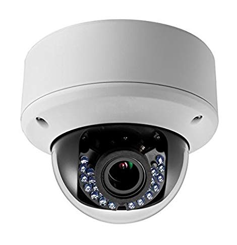 LTS Platinum 2MP 1080p 24-LED Vandal IR Dome HD-TVI Camera: 2.8-12mm, WDR, White, IP66, 12v DC/24v AC, 130 ft Infrared, UTC/OSD, 3yr