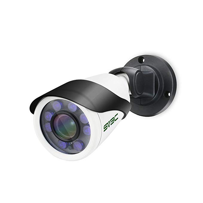 SV3C IP POE Camera Security Outdoor 1080P 2.8-12MM Varifocal Lens, Autofocus, 4X Optical Zoom, Superior HD Night Vision with Sony Cmos Sensor, H.265 Onvif Motion Detection
