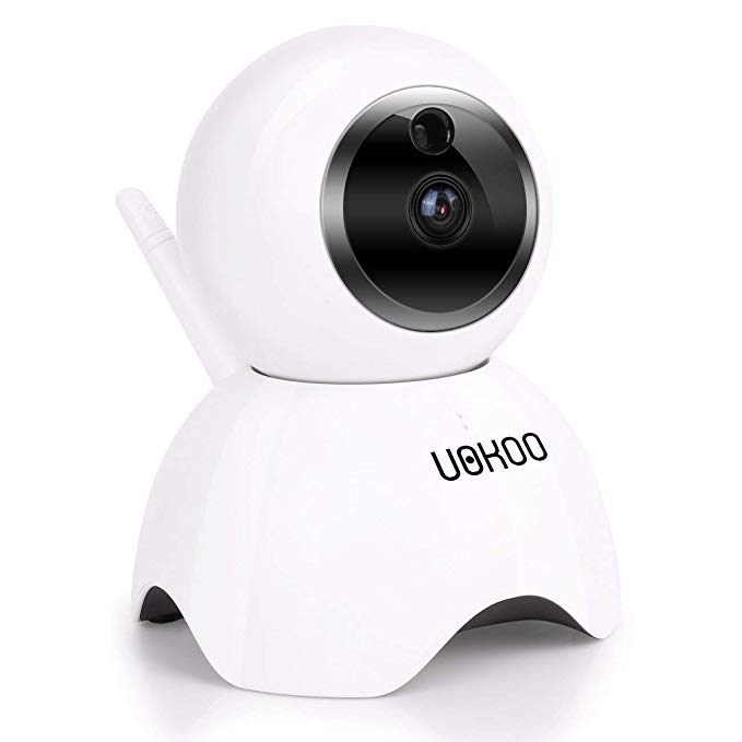 UOKOO Security Camera, WiFi Wireless Security Smart IP Camera Surveillance System Remote Monitoring with Motion Alert for Pet Baby Elder Pet Monitor, Nanny Cam