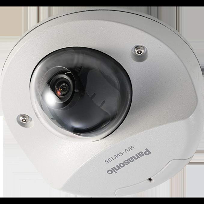 Panasonic WVSW155 Super Dynamic High Definition Vandal-Resistant Fixed Dome Network Camera