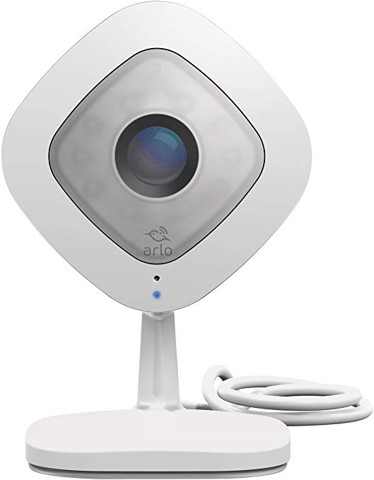 Arlo Q by NETGEAR - 1080p HD Security Camera | 2-way audio | Indoor only | No base station required (VMC3040), Works with Alexa