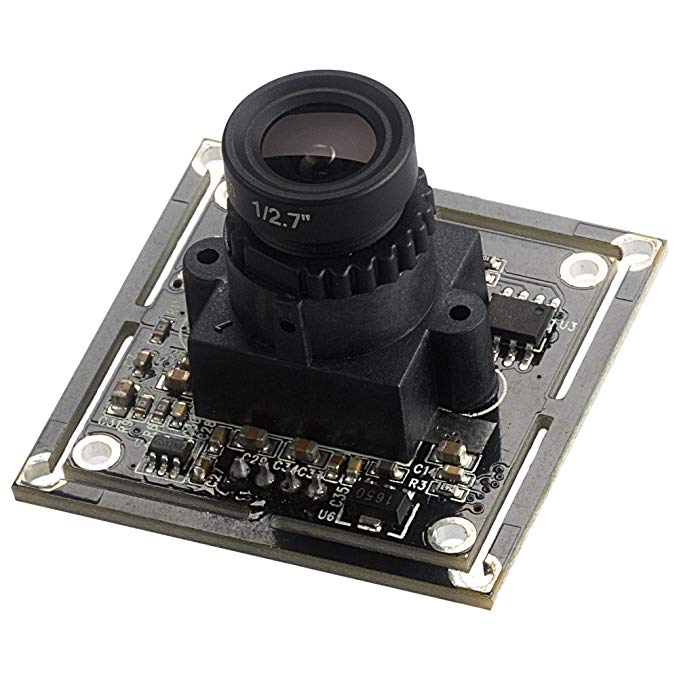 Spinel 2MP full HD USB Camera Module OV2710 with 3.6mm Lens FOV 90 degree, Support 1920x1080@30fps, UVC Compliant, Support Most OS, Focus Adjustable, UC20MPB_L36