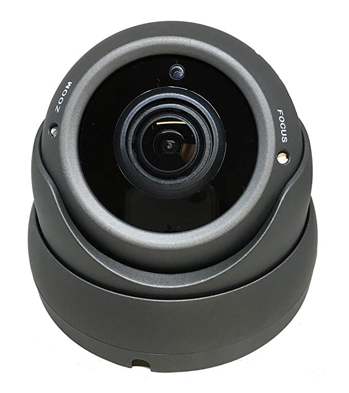 101AV 1080P True Full-HD Security Dome Camera 2.8-12mm Variable Focus Lens 2.4Megapixel STARVIS Image Sensor IR in/Outdoor WDR OSD Works w/ 1080P TVI 1080P AHD 1080P CVI & Standard Recorder only