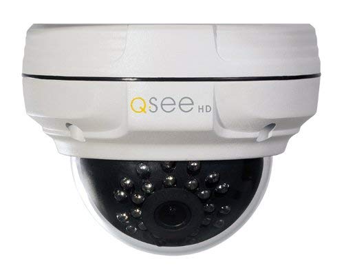 Q-See QTN8042D 1080p HD Weatherproof IP Dome Camera with 65-Feet Night Vision (White)