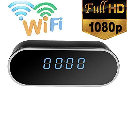1080P Night Vision Wireless WIFI Electronic Clock Camera IP Remotely Monitor P2P CCTV Cam for Home Security Surveillance