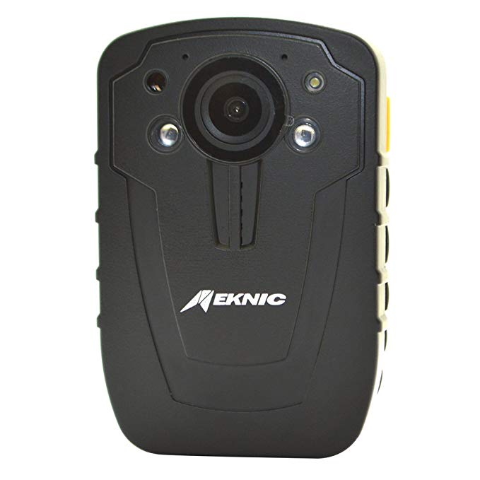 Meknic Q2 1296P Portable Security Guards Police Body Camera,Night Vision, Built in 32G Memory Body Worn Camera with 2
