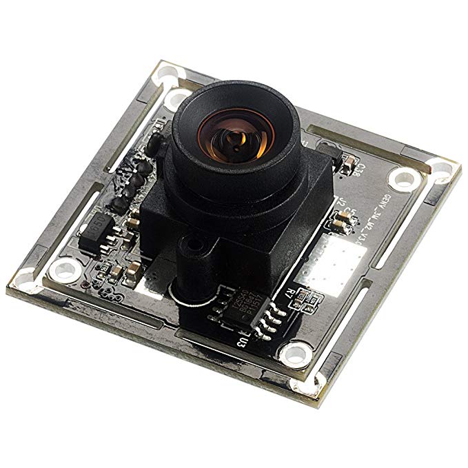 Spinel 2MP full HD USB Camera Module OV2710 with Non-distortion Lens FOV 100 degree, Support 1920x1080@30fps, UVC Compliant, Support most OS, Focus Adjustable, UC20MPB_ND