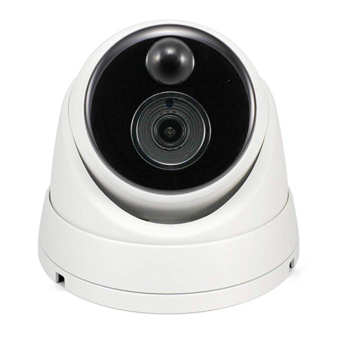 Swann SWNHD-866MSD-US 5MP Resolution with PIR Motion Sensor and 130' of Night Vision Add-On Dome Camera, White