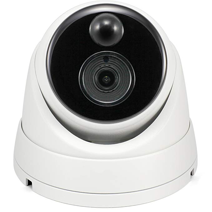 Swann SWPRO-5MPMSD-US 5MP PIR Motion Sensor and 100' of Night Vision Add-On Dome Camera, White