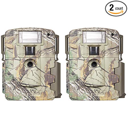 Moultrie D-80 Mini 14MP White Flash Xenon Strobe Digital Game Camera (2 Pack)