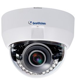 Geovision GV-EFD5101 5 MP H.264 Low Lux WDR IR Fixed IP Dome P-Iris 3~9 mm