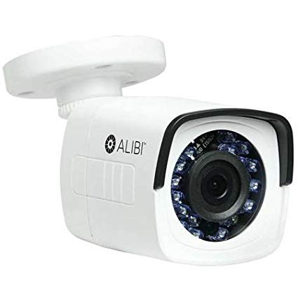 Alibi 1.3 Megapixel 720p HD-TVI 65 ft IR Outdoor Bullet Security Camera