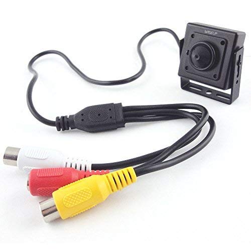 Wiseup™ 700TVL Color Mini CCTV Camera Video Security Camera with Microphone 1/3
