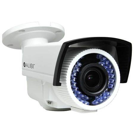 Alibi 1.3 Megapixel 720p HD-TVI 130' IR Varifocal Outdoor Bullet Security Camera