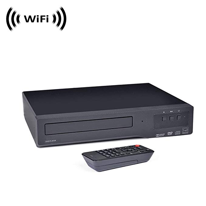 Spy Camera with WiFi Digital IP Signal, Camera Hidden in a DVD Player