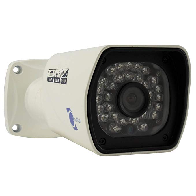 LineMak IR Bullet camera, 1/3 Sony CCD Sensor, 700TVL, 6mm lens, 30 LEDs, 65-98ft IR distance, IP67 Weatherproof, for DVR or surveillance systems.