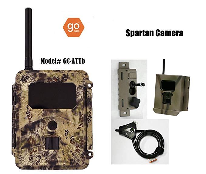 Spartan GoCam AT&T Black Out - Deluxe Pkg (Camera,Box,Lock & Swivel Mount)