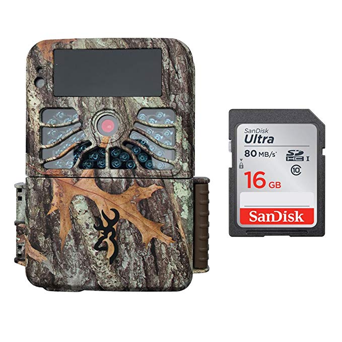 Browning Recon Force 4K Trail Game Camera (32MP) 16GB Memory Card | BTC7-4K