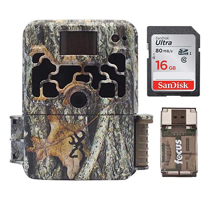 Browning DARK OPS HD 940 Micro Trail Game Camera (16MP) | BTC6HD940 with 16GB Card and Focus Reader