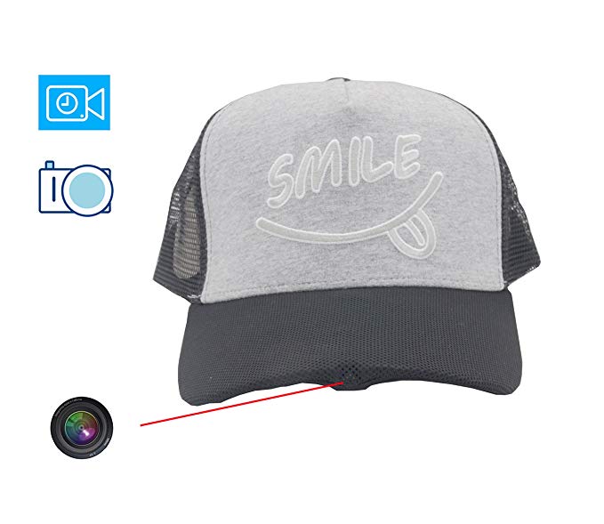ViView (SUMMER Edition) Video Camera Hat Cap Recording Wide Angle HD 1920x1080P Photo and Audio (16GB SD Card Included) - Outdoor Sports Shooting Hiking Fishing Teaching Demo Play with Kids & Pets