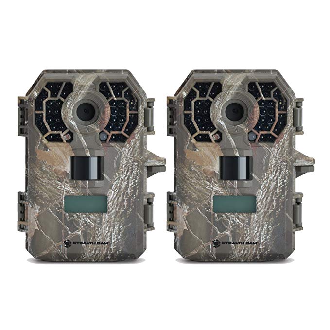 Stealth Cam G42 No-Glo Trail Game Camera STC-G42NG, 2 Pack