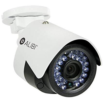 Alibi 4.0 Megapixel 65 ft IR IP Outdoor Bullet Security Camera