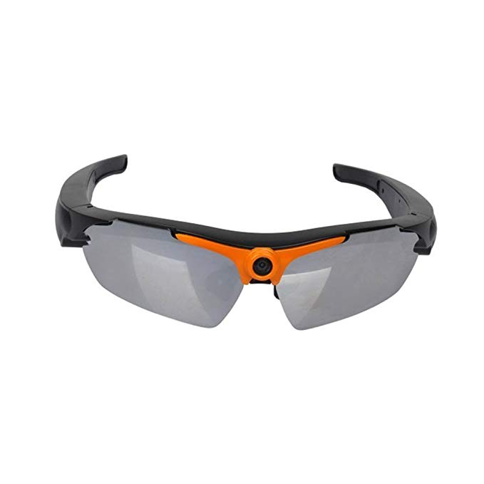 PowMax WW-81 Sunglasses Camera,Real Full HD 1080P with Wide Angle Mini Camera Video for Outdoor Sports