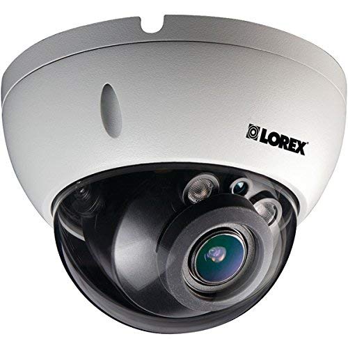 LOREX LND3374SB 3.0-Megapixel Varifocal HD IP PoE Dome Camera, White